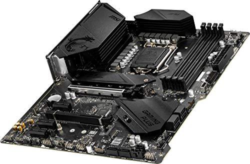 MSI MSI MPG Z490 Gaming Plus Gaming Motherboard (ATX, 10th Gen Intel Core, LGA 1200 Socket, DDR4, CF, Dual M.2 Slots, USB 3.2 Gen 2, 2.5G LAN, DP/HDMI, Mystic Light RGB)