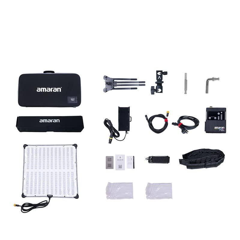 Aputure Aputure Amaran F22x RGB Flex LED Video Light with Honeycomb Grid,200W Bi-Color 2500K-7500K Support DMX Sidus Link App Control Built-in 9 Lighting FX