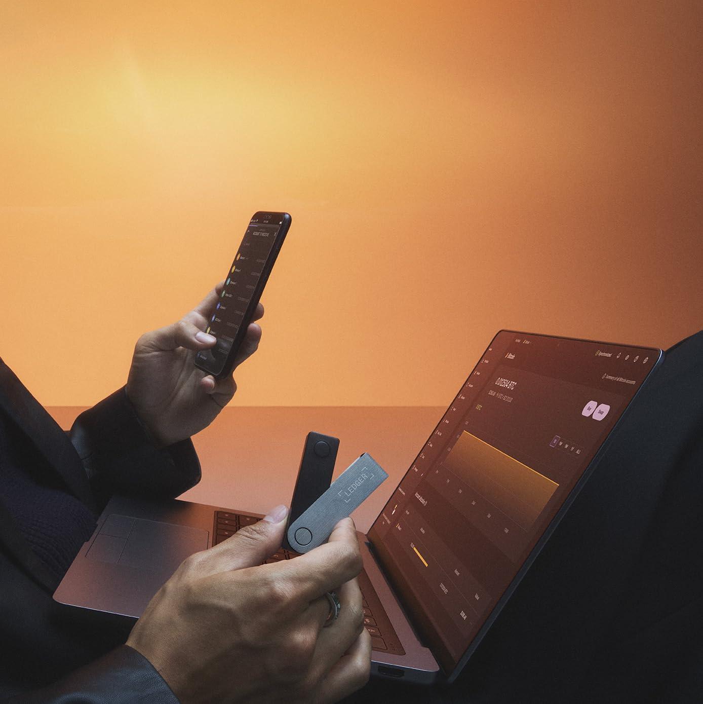 Ledger Ledger Nano X (Amethyst Purple) - Secure and Manage Your Crypto & NFTs on-The-go with Our Bluetooth-Enabled Hardware Wallet