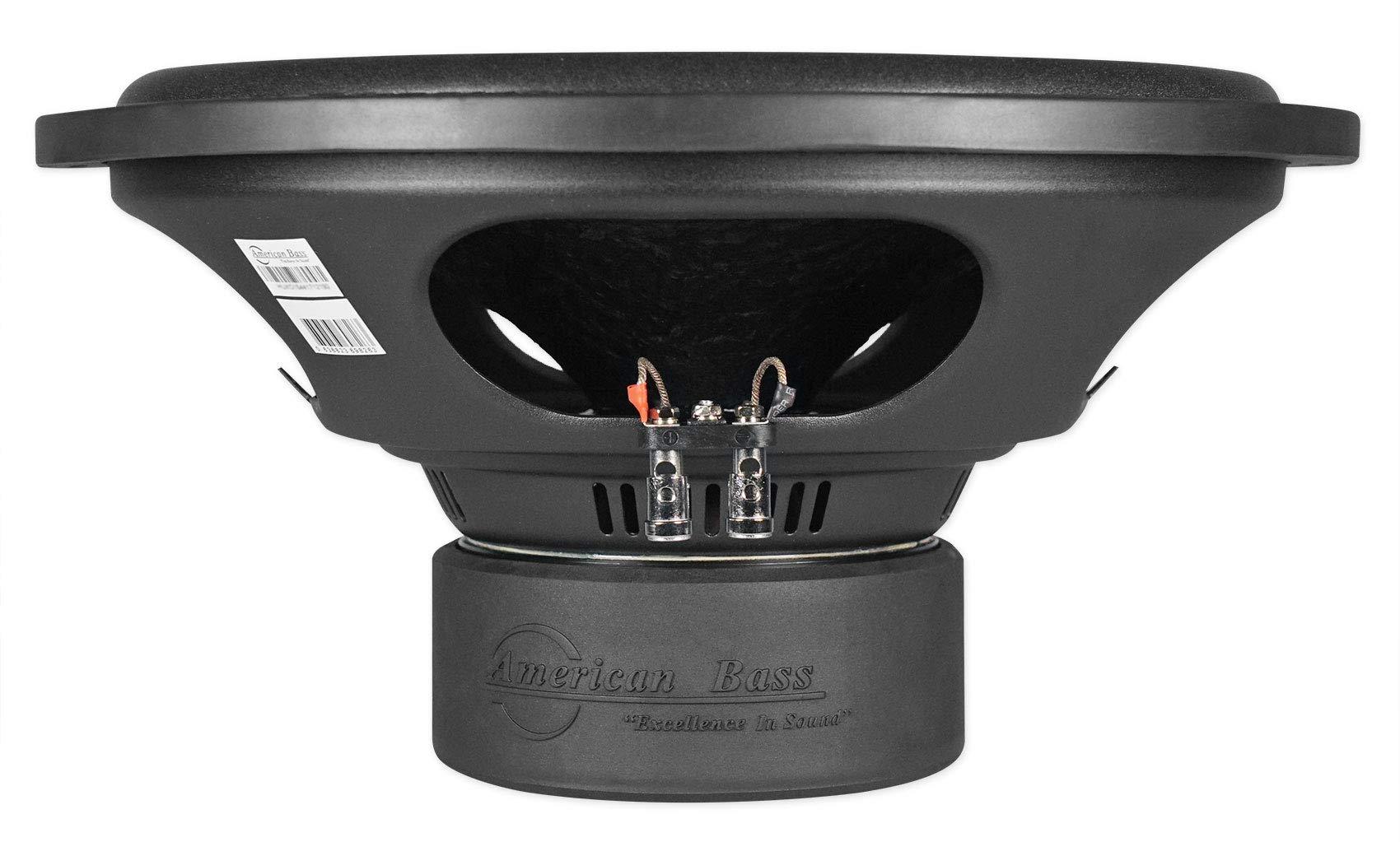 American Bass (2) American Bass XO 1544 15" 1000 Watt Car Subwoofers DVC 4-ohm Subs XO1544