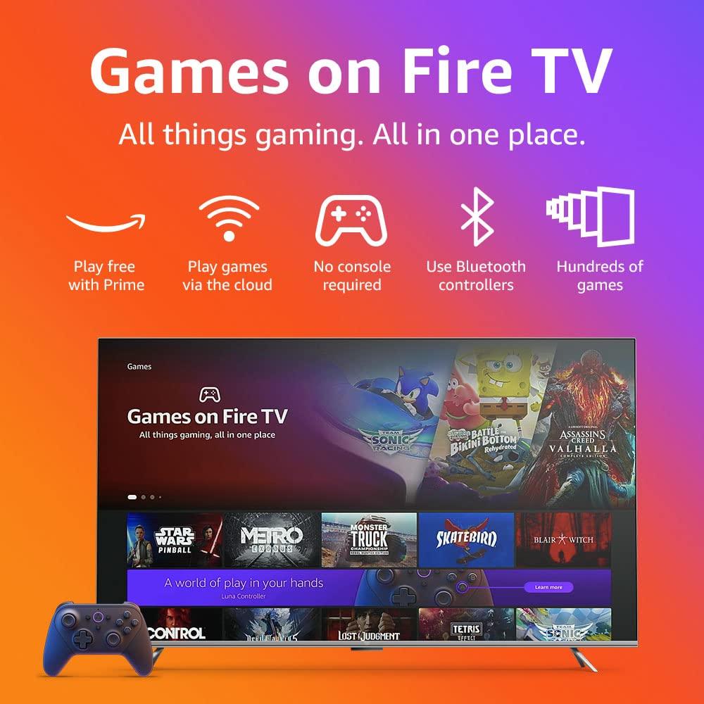 Amazon Like-New - Amazon Fire TV 50" Omni Series 4K UHD smart TV, hands-free with Alexa