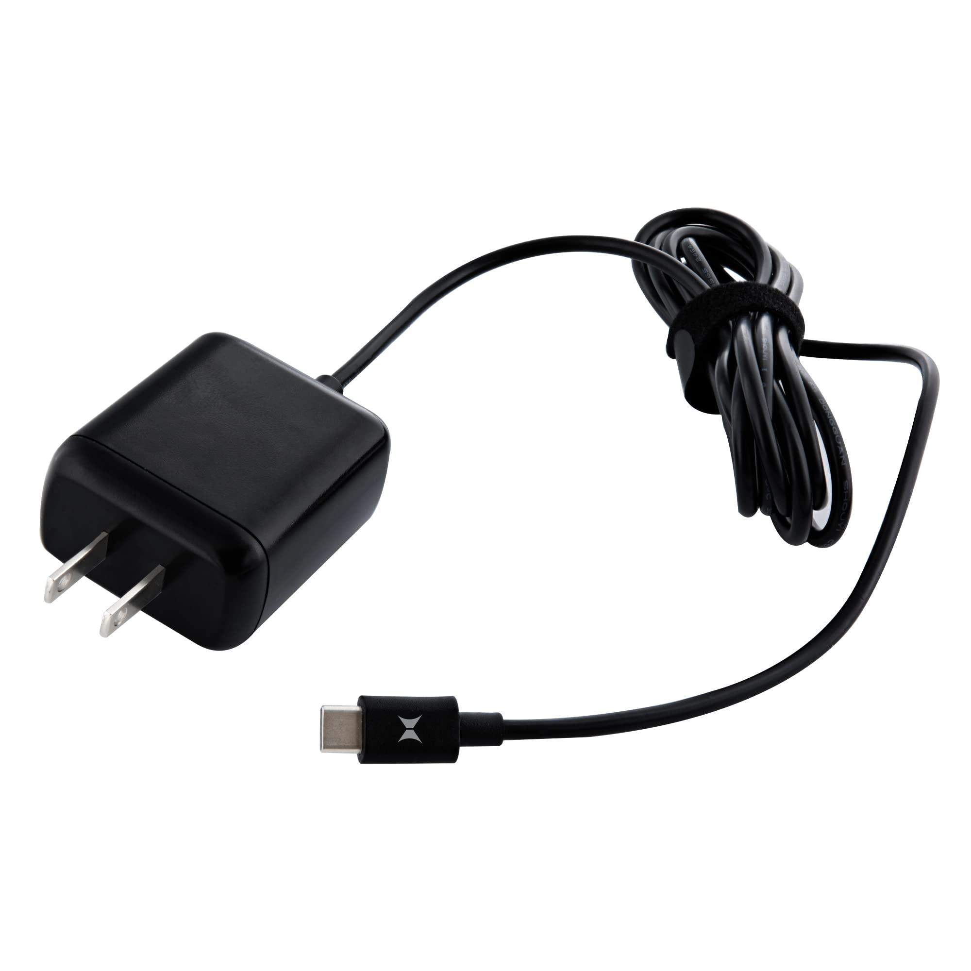 XTREME DIGITAL LIFESTYLE ACCESSORIES Xtreme 65W Type-C PD Power Adapter with 6ft Cable, Ideal for Charing Compatible Smartphones, Tablets, Laptops and Other Items, Works with Any Standard Wall Socket/Power Strip