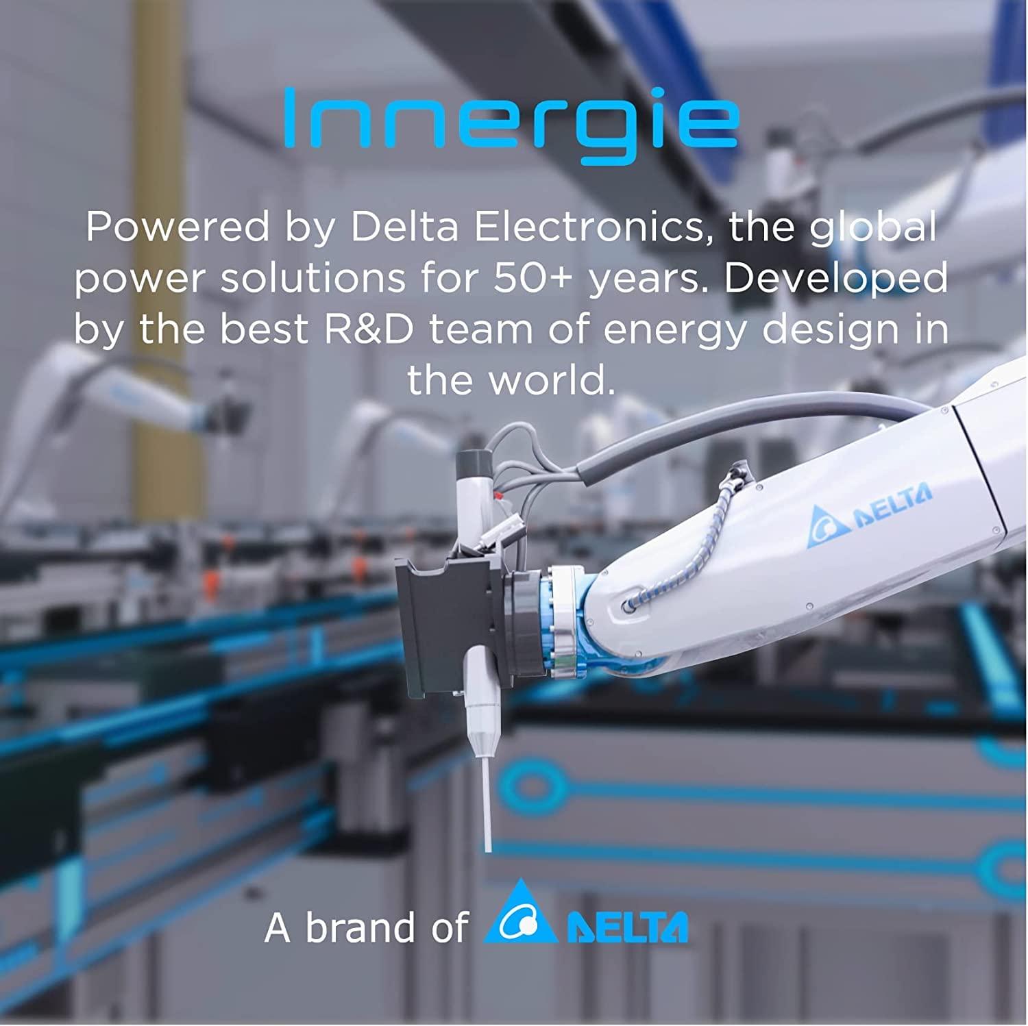 Innergie Innergie 65U 65W Universal Laptop Charger Power Adapter - Compatible with Acer/MSI/ASUS/Lenovo/HP/Windows PC Notebooks 2.3m Built in Cable with Tips, UL & IEC 62368-1 Certified (Delta Electronics)