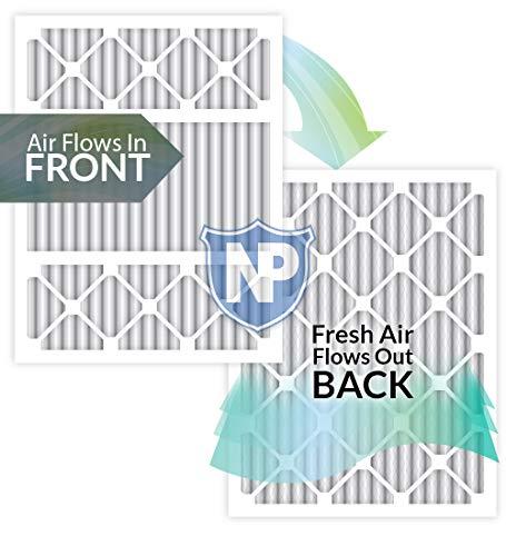 Nordic Pure Nordic Pure 20x25x5 (19_3/4 x 24_3/4 x 4_3/8) Lennox X6673_X6675 Replacement MERV 12 Air Filters 4 Pack