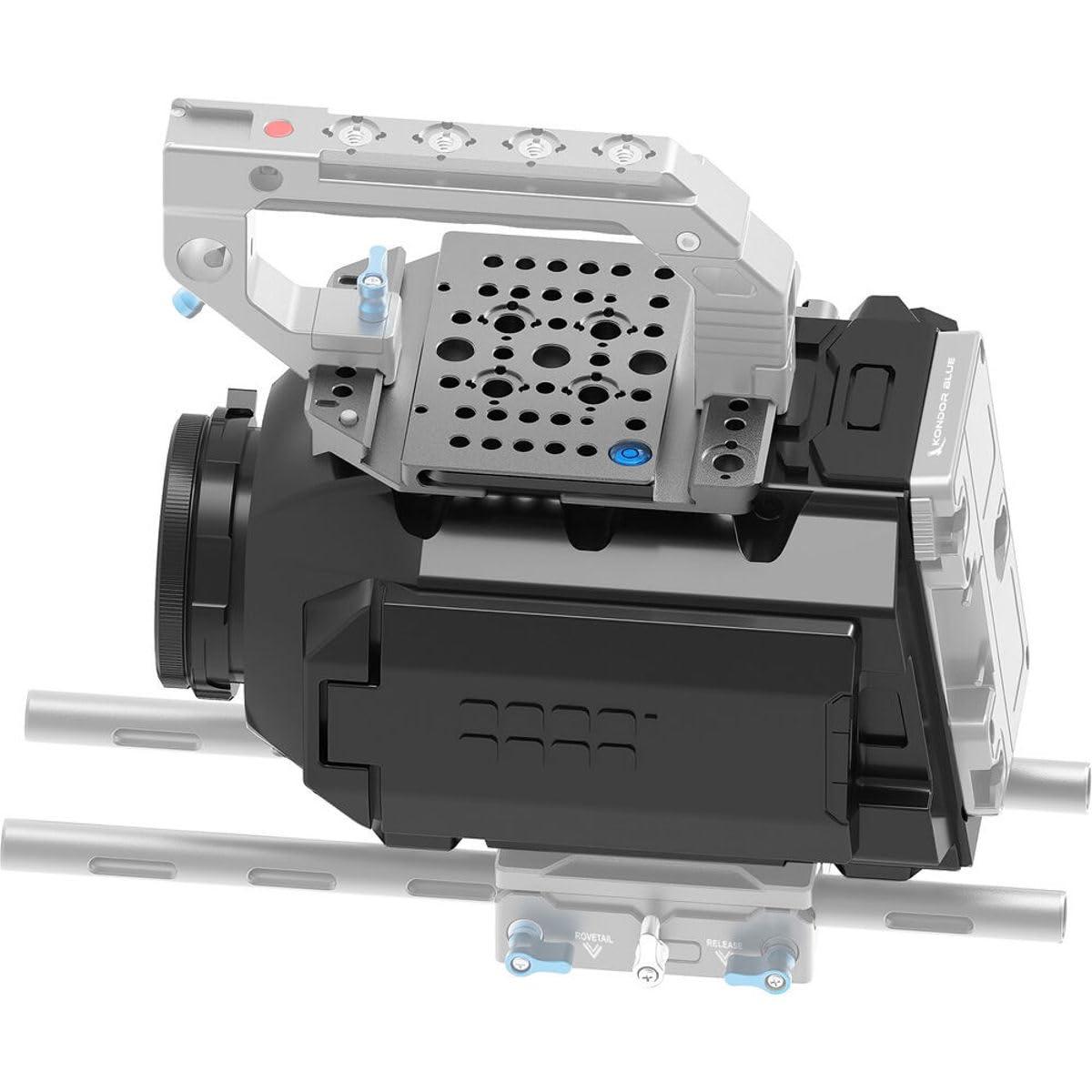 KONDOR BLUE Kondor Blue Top Plate for Blackmagic Design URSA Mini 12K/4.6K/4K, Space Gray