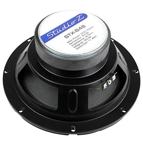 Audiopipe Audiopipe STX848 Studio Z 8 Replacement Woofer 250w Max. 8 Ohm Svc