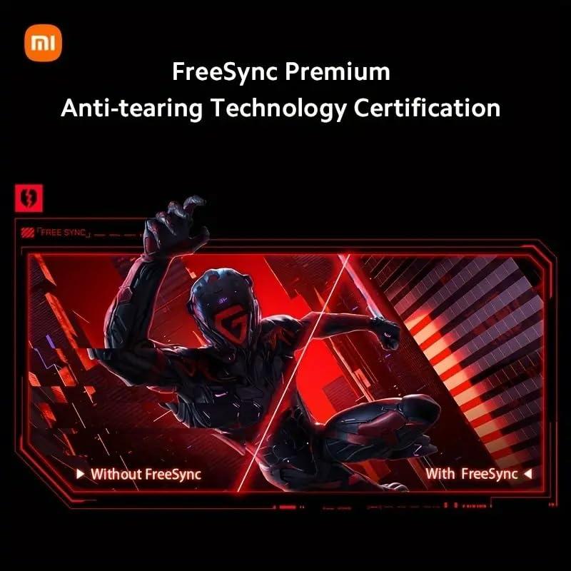 Xiaomi Xiaomi Curved Gaming Monitor 34-inch 180Hz High Reshed Rate 1ms Fast FreeSync Premium Professional Calibration 95% DCI-P3 100% sRGB* Low Blue Light Computer Screen Monitor Desktop Monitor