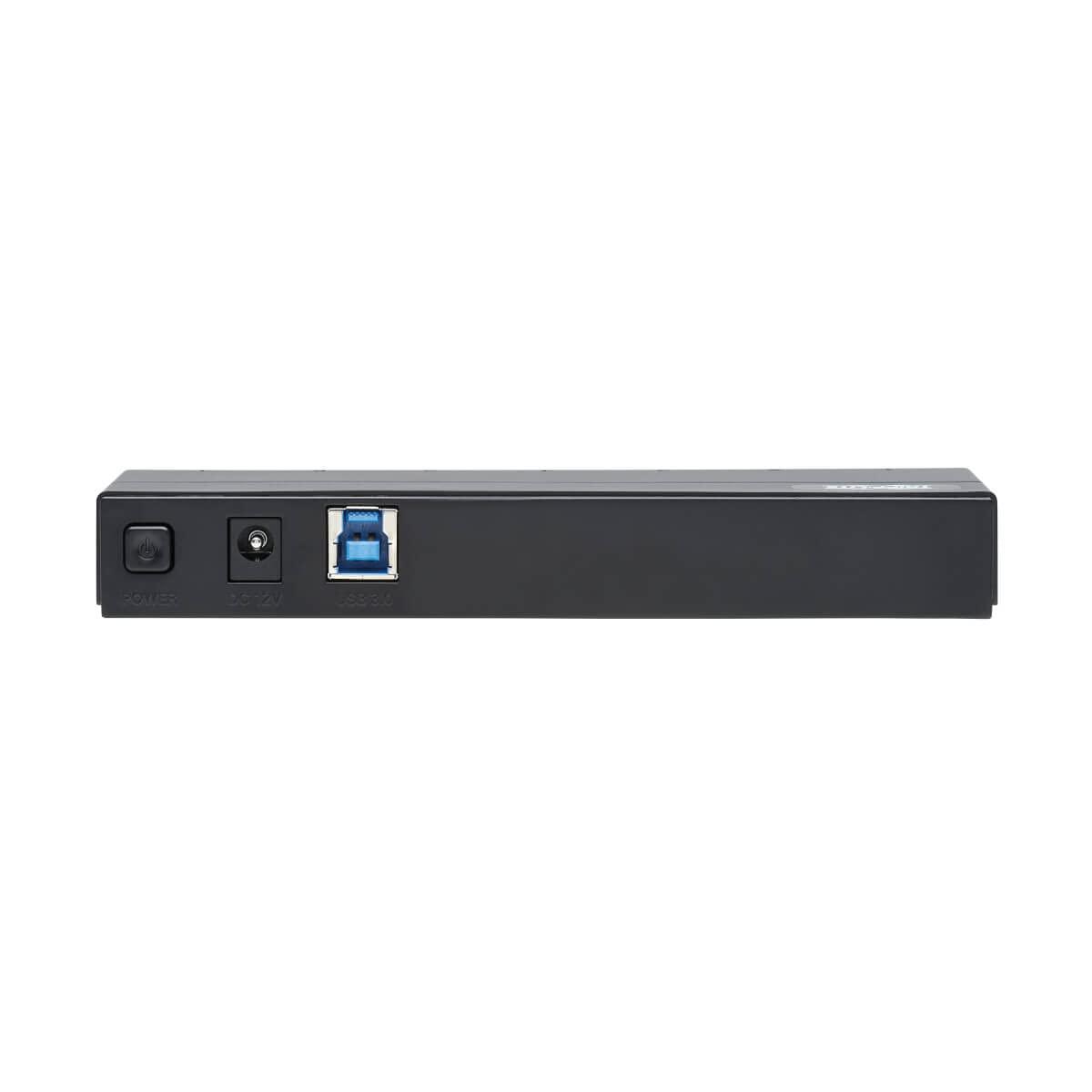 Tripp Lite Tripp Lite 7-Port USB-A Mini Hub - USB 3.2 Gen 1, Up to 5 Gigabits per Second, Plug-and-Play No Software Needed, International Plug Adapters for UK, EU, & Australia - 1-Year Warranty (U360-007-INT)
