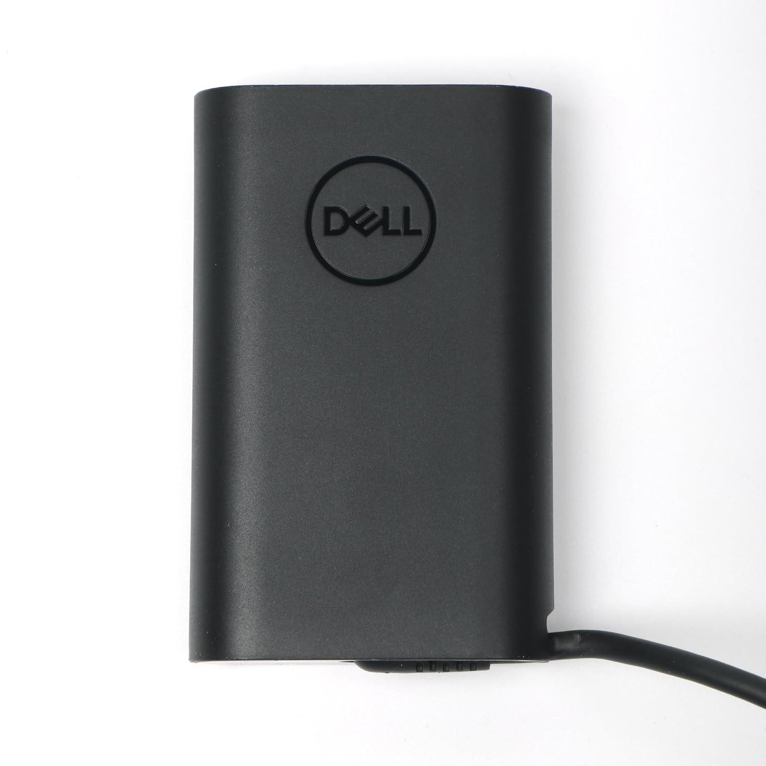 Dell Dell Laptop Charger 45W USB Type C USB C AC Adapter,Latitude 7220 7210 2 in 1 CHROMEBOOK 5190 5190 2 in 1 AC Charger, Black, DA45NM170