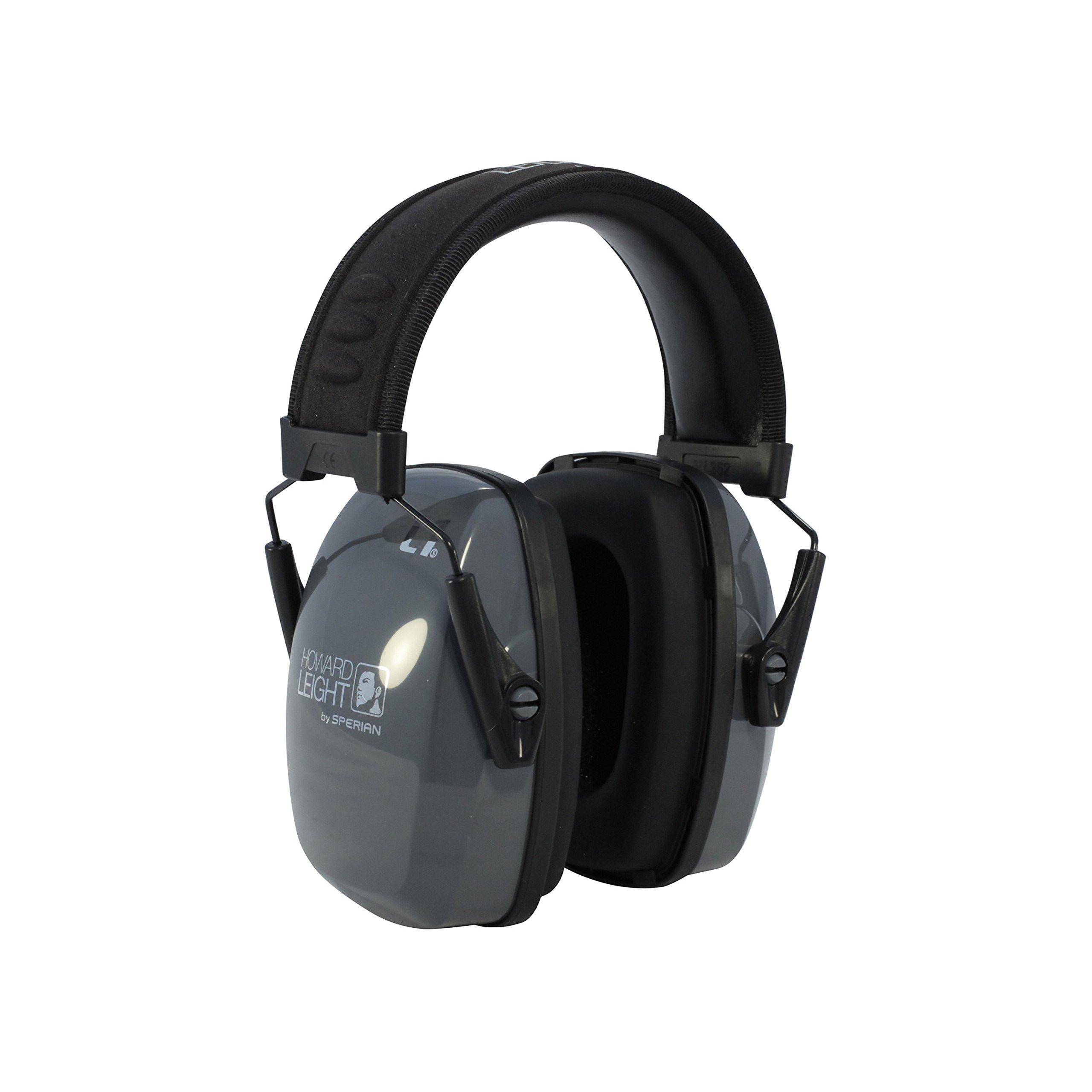 Honeywell Ademco Howard Leight by Honeywell Leightning L1 Shooting Earmuff (R-01524),Light Gray