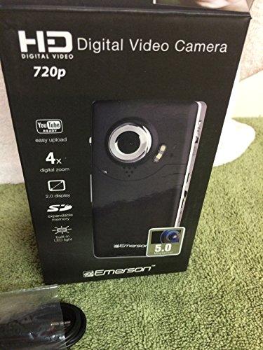 Emerson Hd Digital Video Camcorder 720p with USB Flip up for Easy Transfer