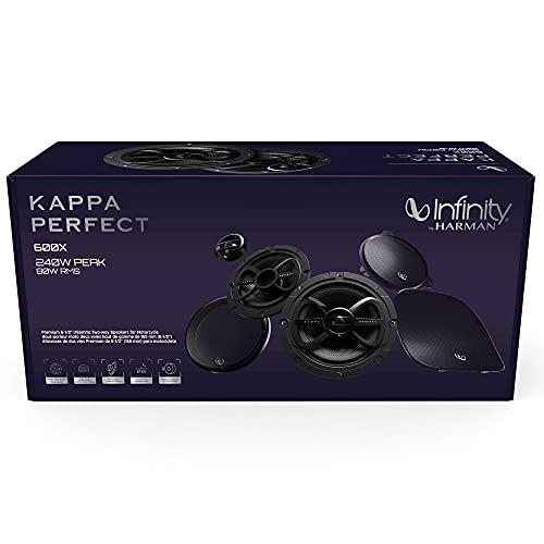 Infinity Infinity KAPPAPERFECT600X 6-1/2” Component Speaker System Compatible with Harley