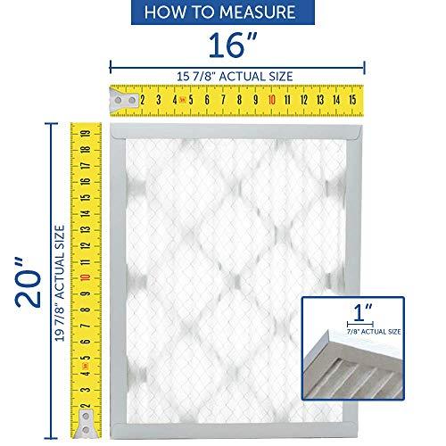 Filters Fast Filters Fast Compatible Replacement for Honeywell 16x25x5 Air Filter MERV 13 FC100A1029 Pleated AC Furnace Air Conditioner Filters Actual Size: 15.875 x 24.75 x 4.25, 2-Pack