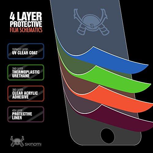 Skinomi Skinomi Black Carbon Fiber Full Body Skin Compatible with LG G Flex 2 (Full Coverage) TechSkin with Anti-Bubble Clear Film Screen Protector