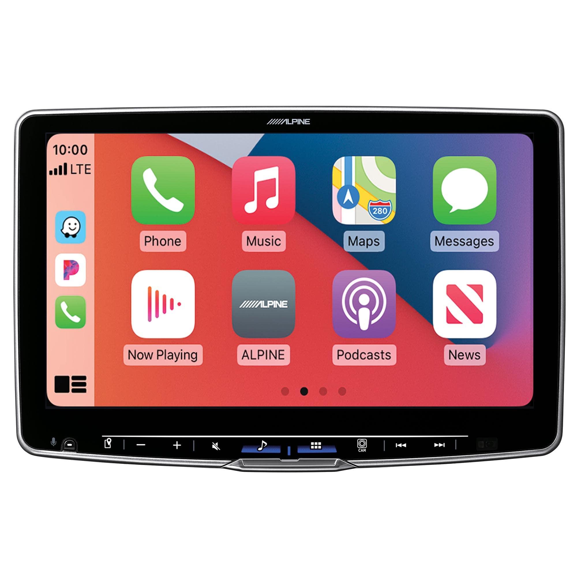 Alpine Alpine ILX-F511 Halo11 11" Multimedia Touchscreen Receiver & 2 Pairs Alpine SXE-6926S 6x9 Coax Speakers