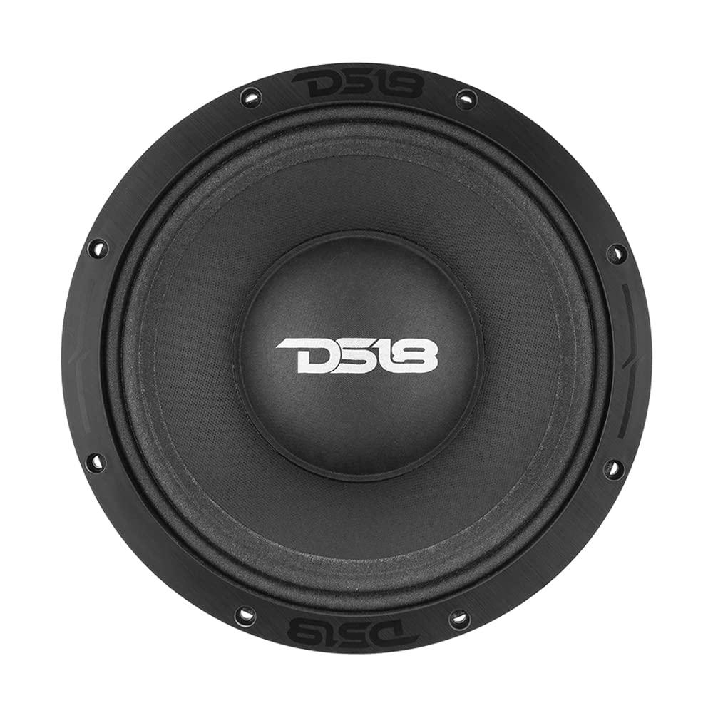 DS18 DS18 PRO-ZXI10MBASS 10\" Pro Audio Mid Bass Loudspeaker 1000 Watts 8-Ohm - Premium Quality Audio Door Speakers for Car or Truck Stereo Sound System (1 Speaker)