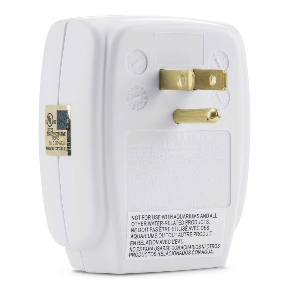 Belkin Belkin 1-Outlet SurgeCube Portable Wall Tap with Ground & Protected Light Indicators - For Home, Office, Travel