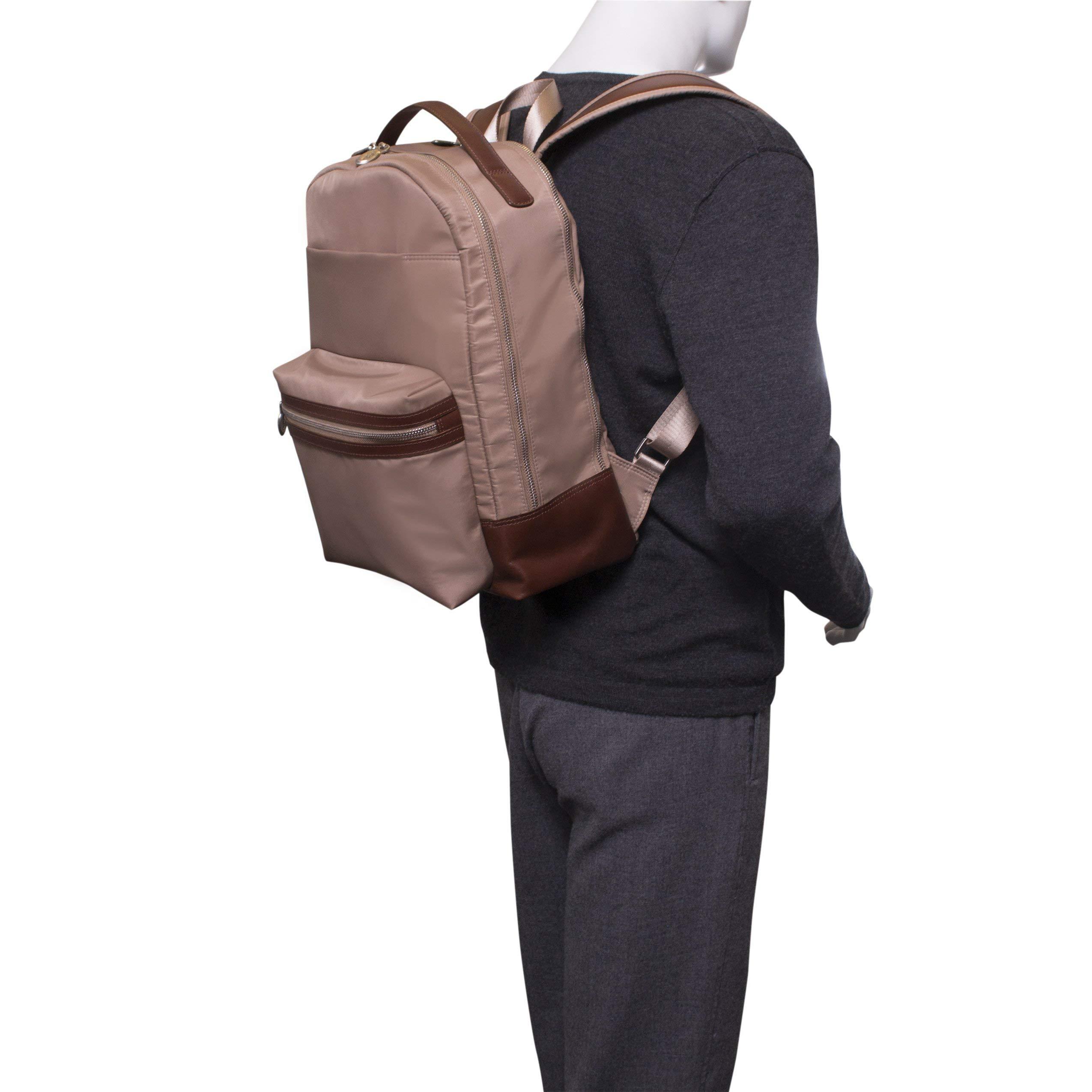 McKleinUSA McKlein N Series PARKER Laptop Backpack, Solid, Khaki (18554)