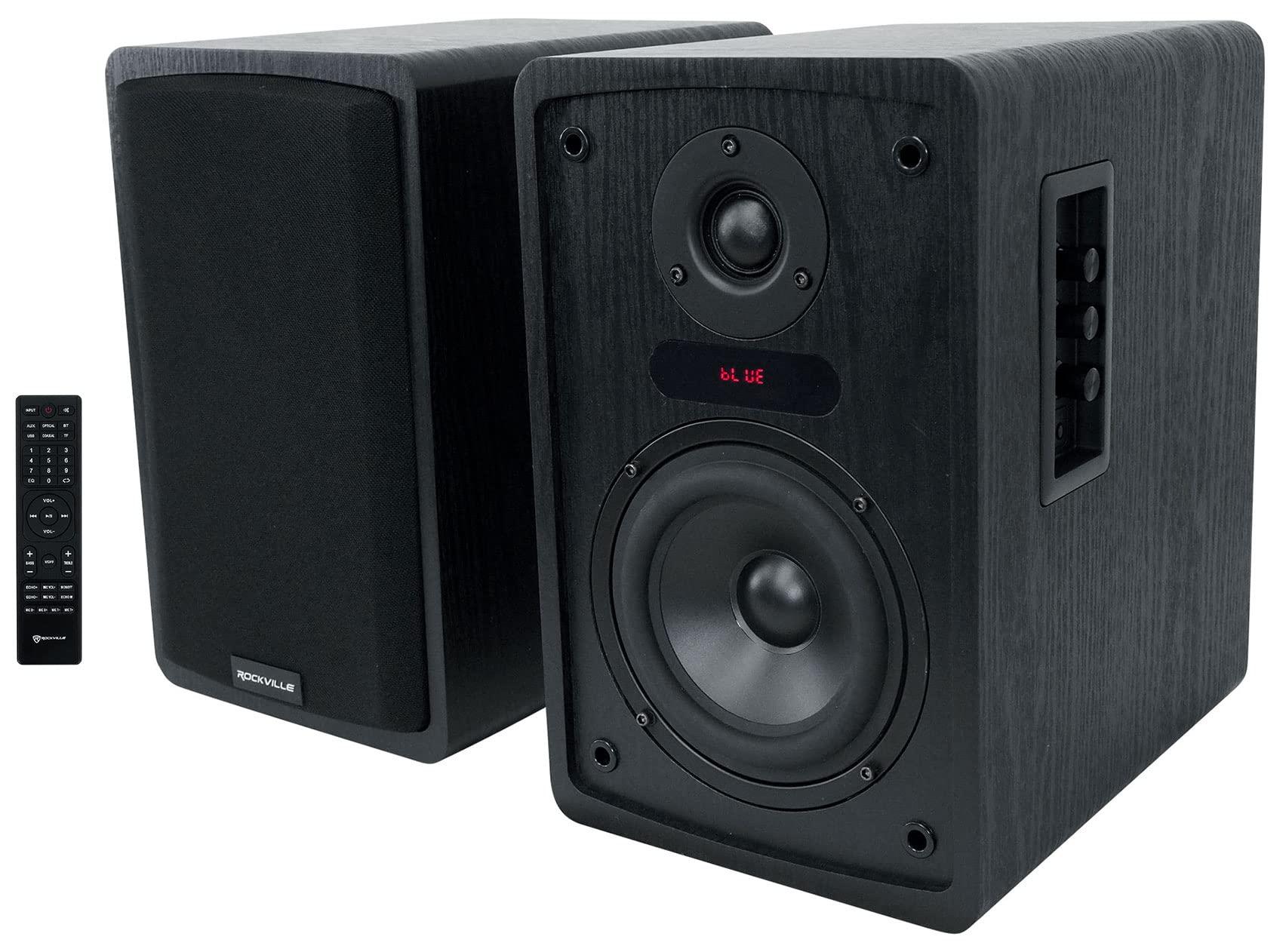 Rockville Rockville ELITE-5B 5.25" Black Computer Speakers w/Bluetooth + Desktop Stands