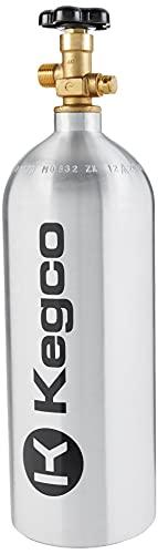 Kegco 5 lb. Aluminum Co2 Tank Compressed Gas Air Cylinder