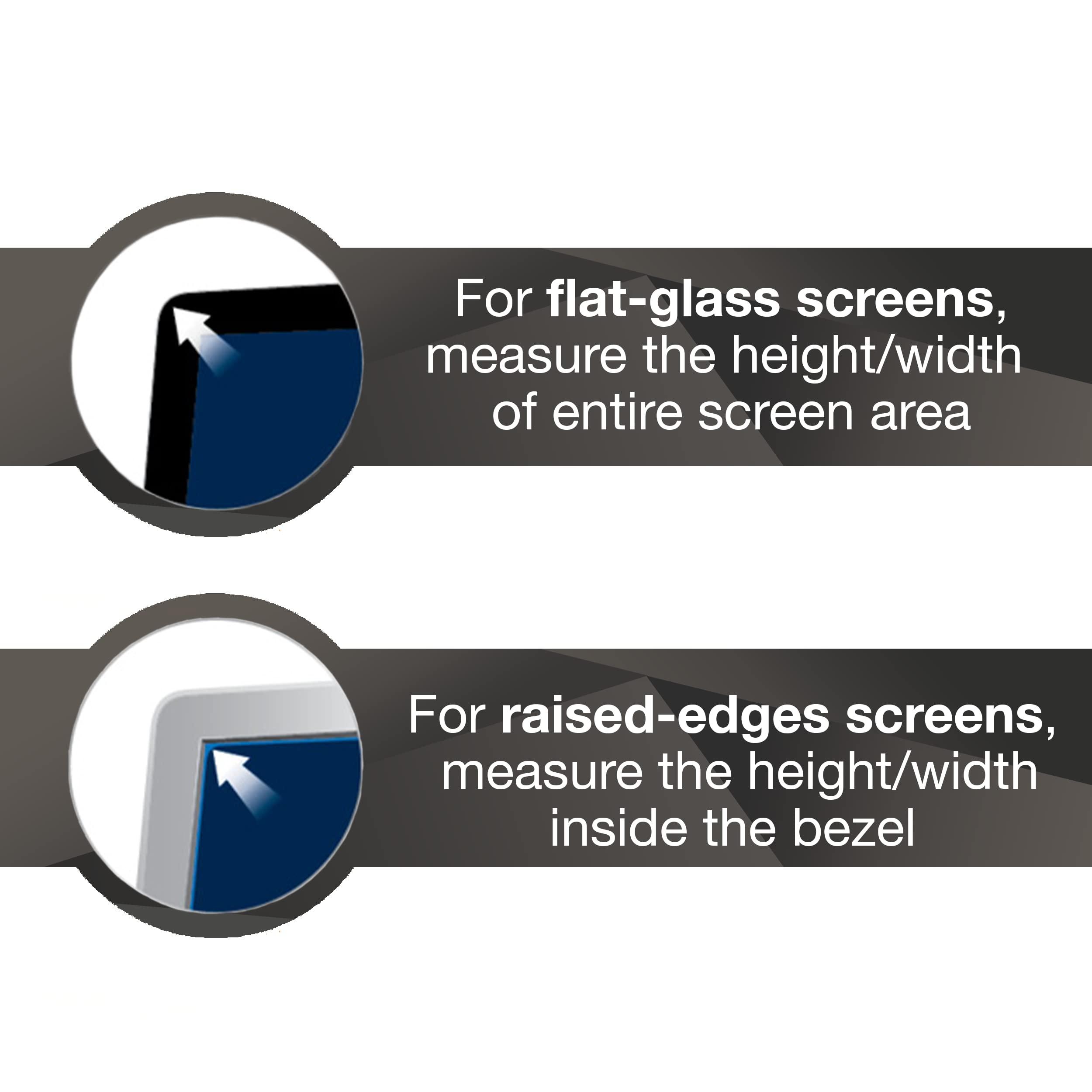 3M 3M Framed Privacy Filter Black