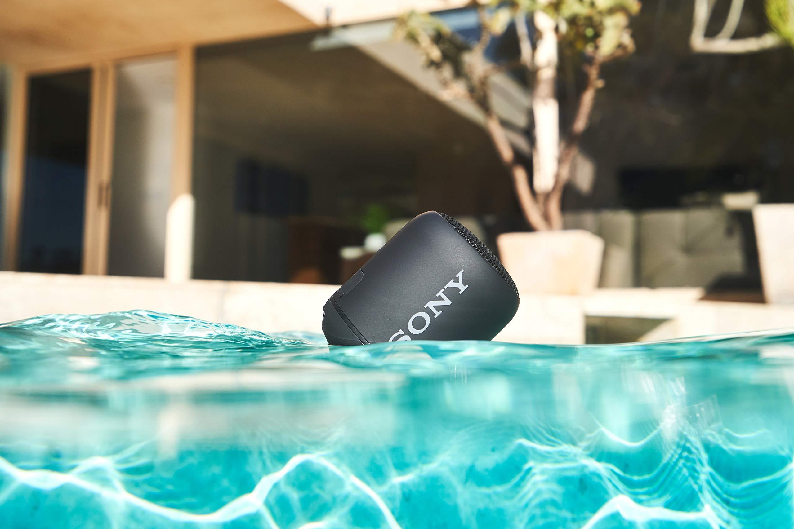Sony Sony Compact and Portable Waterproof Wireless Speaker with Extra Bass - Black