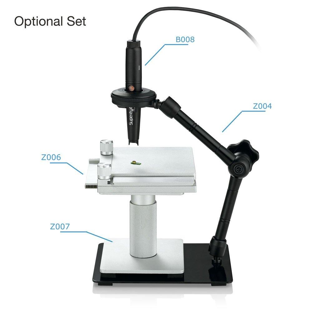 Supereyes X-Y Gliding Table - Manual Stage for Microscope - Lightweight Portable Adjustable Stand for Digital Handheld Microscope