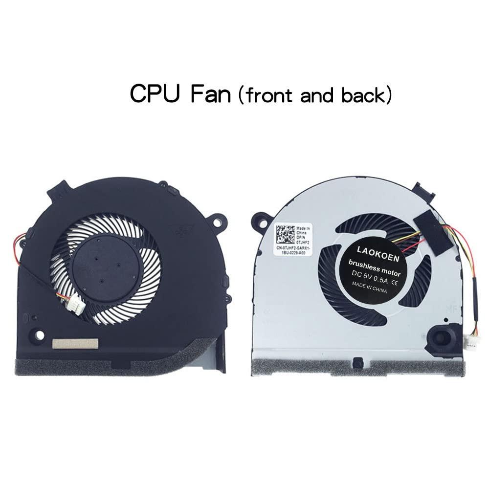 LAOKOEN New Replacement Cooling Fans for Dell G3-3579 G3 15 3579 Gaming Series Laptop CPU+GPU Fan One Pair P/N: 0GWMFV 0TJHF2 5V 0.5A (4-Pin 4-Wire)