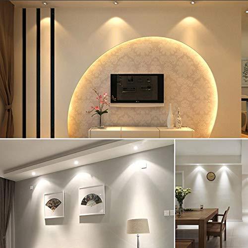 Welsun Welsun MR16 LED Light Bulb, 24V GU5.3 Led 5W (50W Halogen Bulb Equivalent), Energy Star, 400-450lm, 24 Volt Led Bulbs, 6-Pack (Color : Warm White)