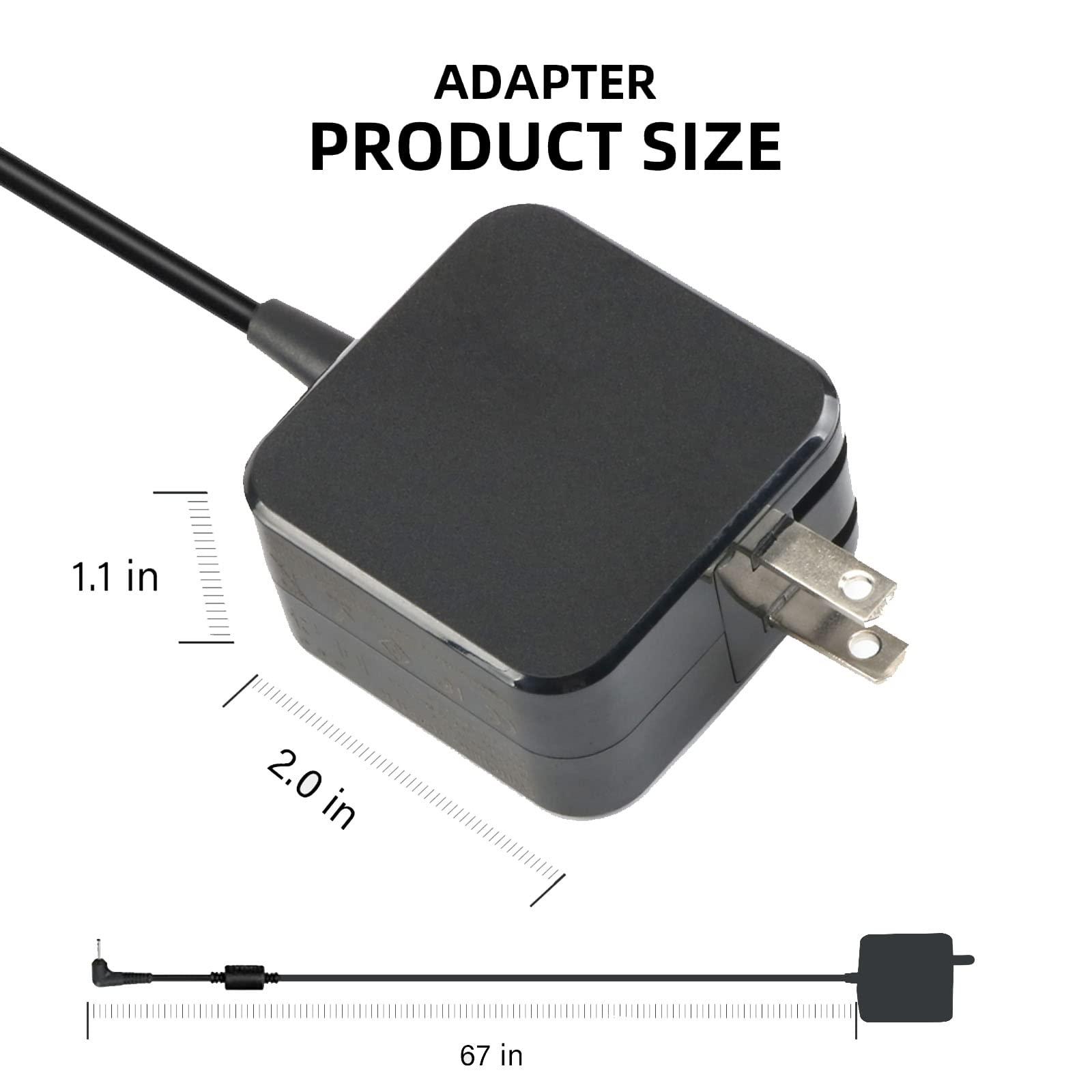 ROLADA 26W 12V Laptop Charger for Samsung Chromebook 3 2; Xe500c13, Xe500c12, Xe500c13, Xe503ec12, Xe303c12, Xe501c13, Xe503c32; PA-1250-98, PA-1250-96, AD-2612AUS, AD-4012NHF 2.2A AC Adapter Power Cord