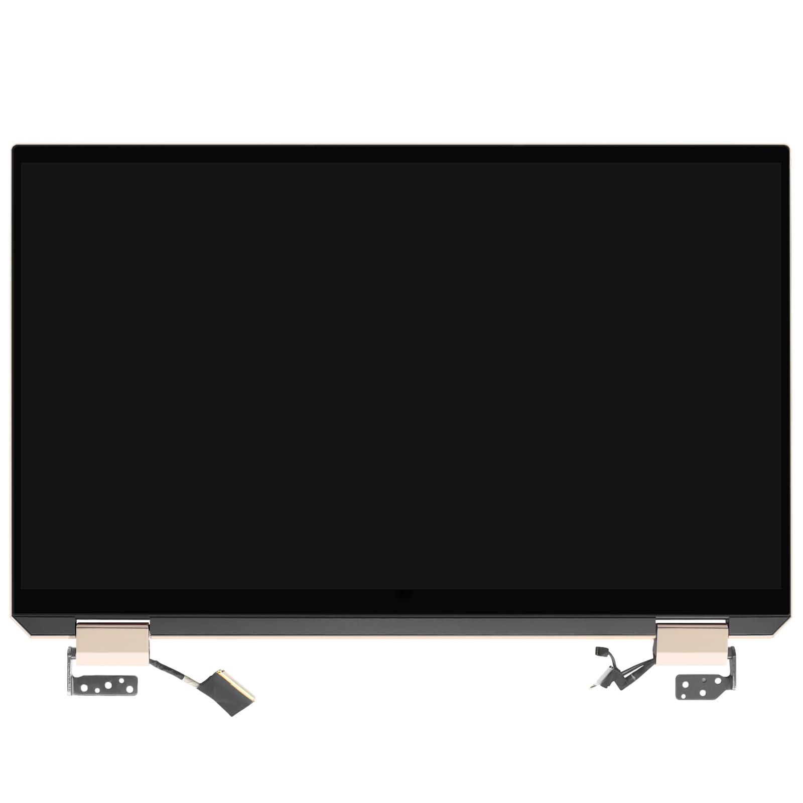 POBRIDA POBRIDA 15.6" OLED Screen Replacement Full Top Complete Assembly for HP Spectre X360 15-EB0033TX 15-EB0034TX Brown (OLED Cable)