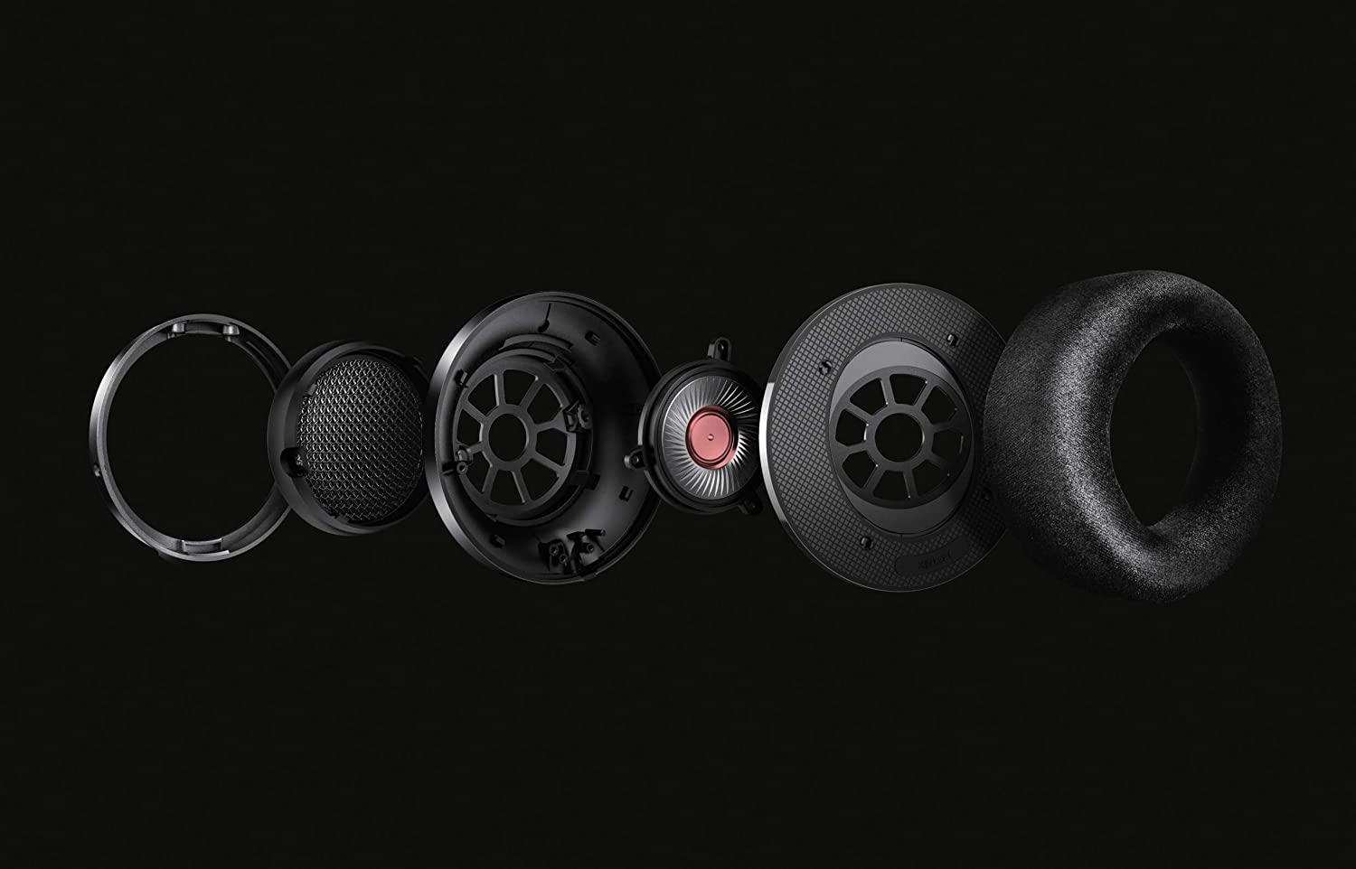 Philips Audio PHILIPS Fidelio X2HR Over The Ear Open Back Wired Headphone 50mm Drivers- Black Professional Studio Monitor Headphones with Detachable Cable