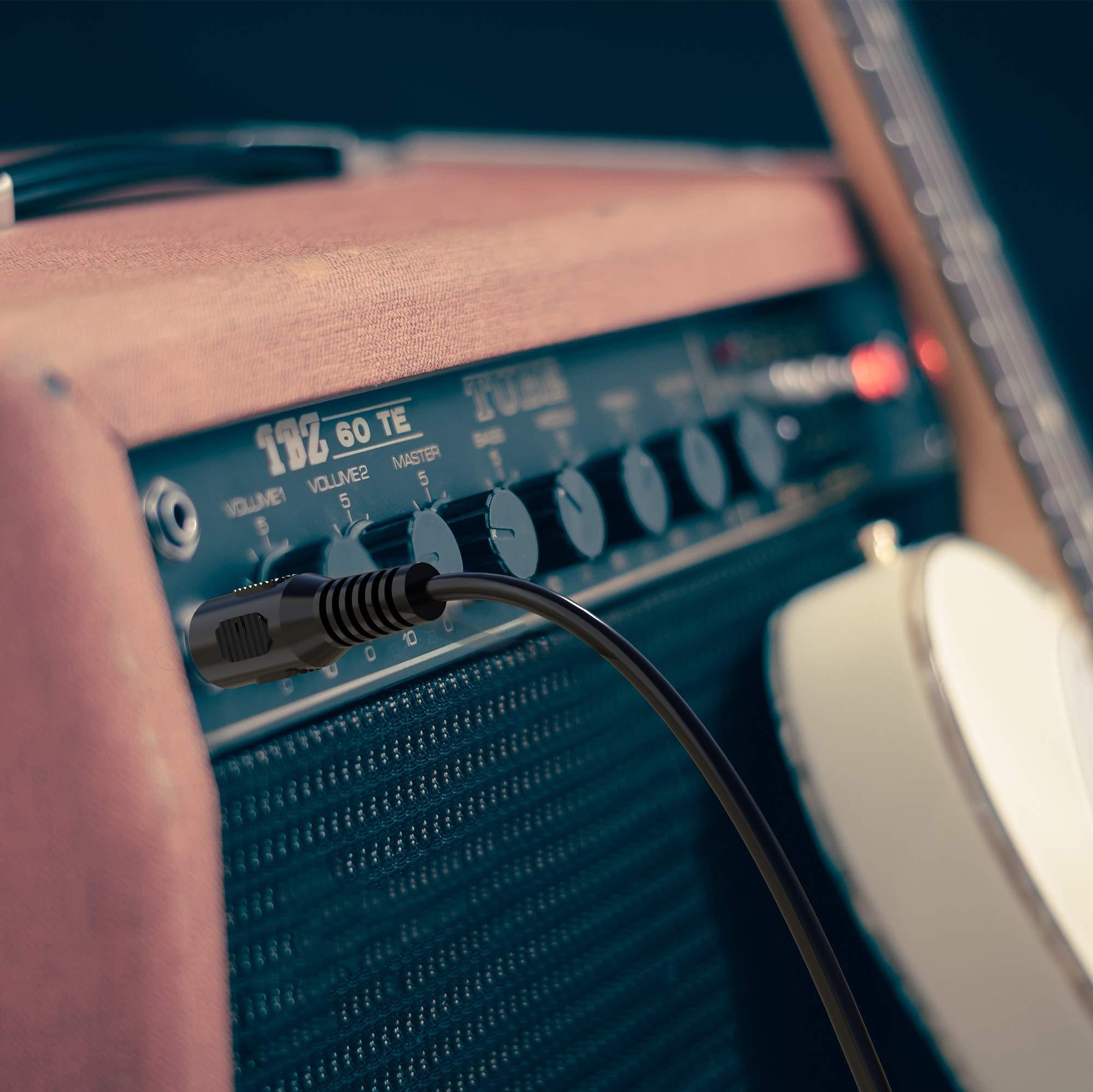 RFAdapter RCA to 3.5mm Mono, 6ft 3.5mm 1/8 inch Mono Male Plug to RCA Male Audio Cable Adapter, for Speakers, Subwoofer