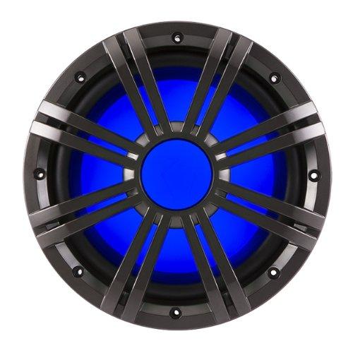 KICKER Kicker 10 Inch KM-Series Marine 4 Ohm Subwoofer 41KMW104LC with Free LED Remote Controller