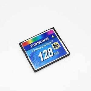 Artist Unknown Transcend 128mb Compactflash Memory Card 128 MB Compact Flash Memory Card CF Type I