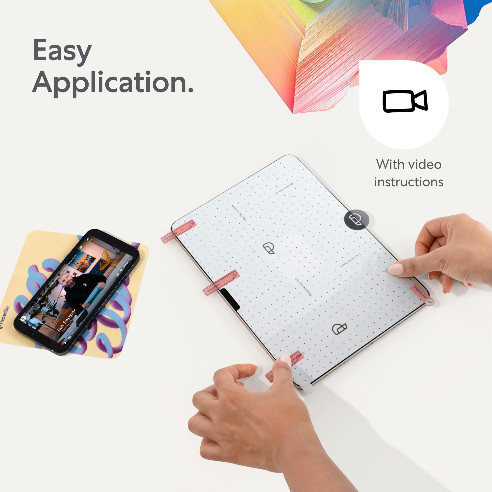 Paperlike Paperlike 2.1 Screen Protector (2x) for iPad Pro 11 (2024) for an authentic paper-feel