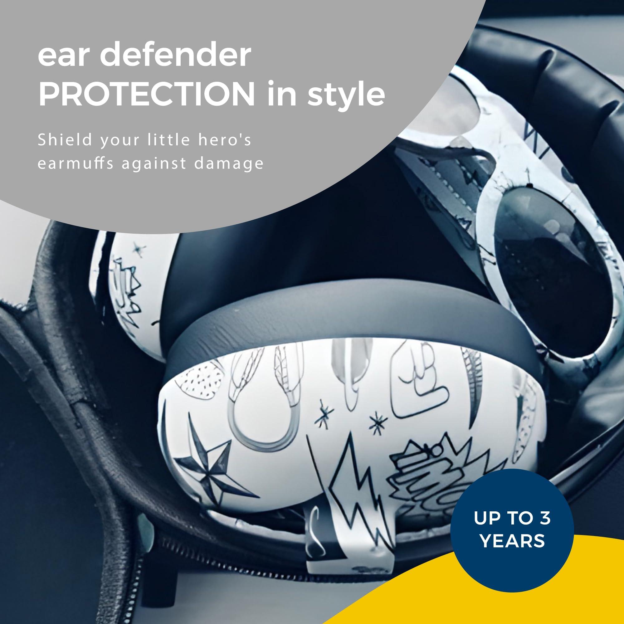 BANZ BANZ Baby Earmuff Case 0-36 Months Lime - Travel Case for Baby & Toddler Headphone Protection Lightweight, Compact & Durable Earmuff Container