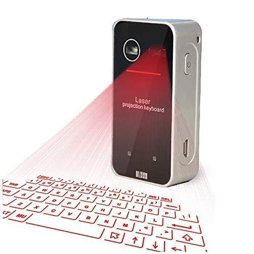 AGS AGS Laser Projection Bluetooth Virtual Keyboard & Mouse for iPhone, Ipad, Smartphone and Tablets