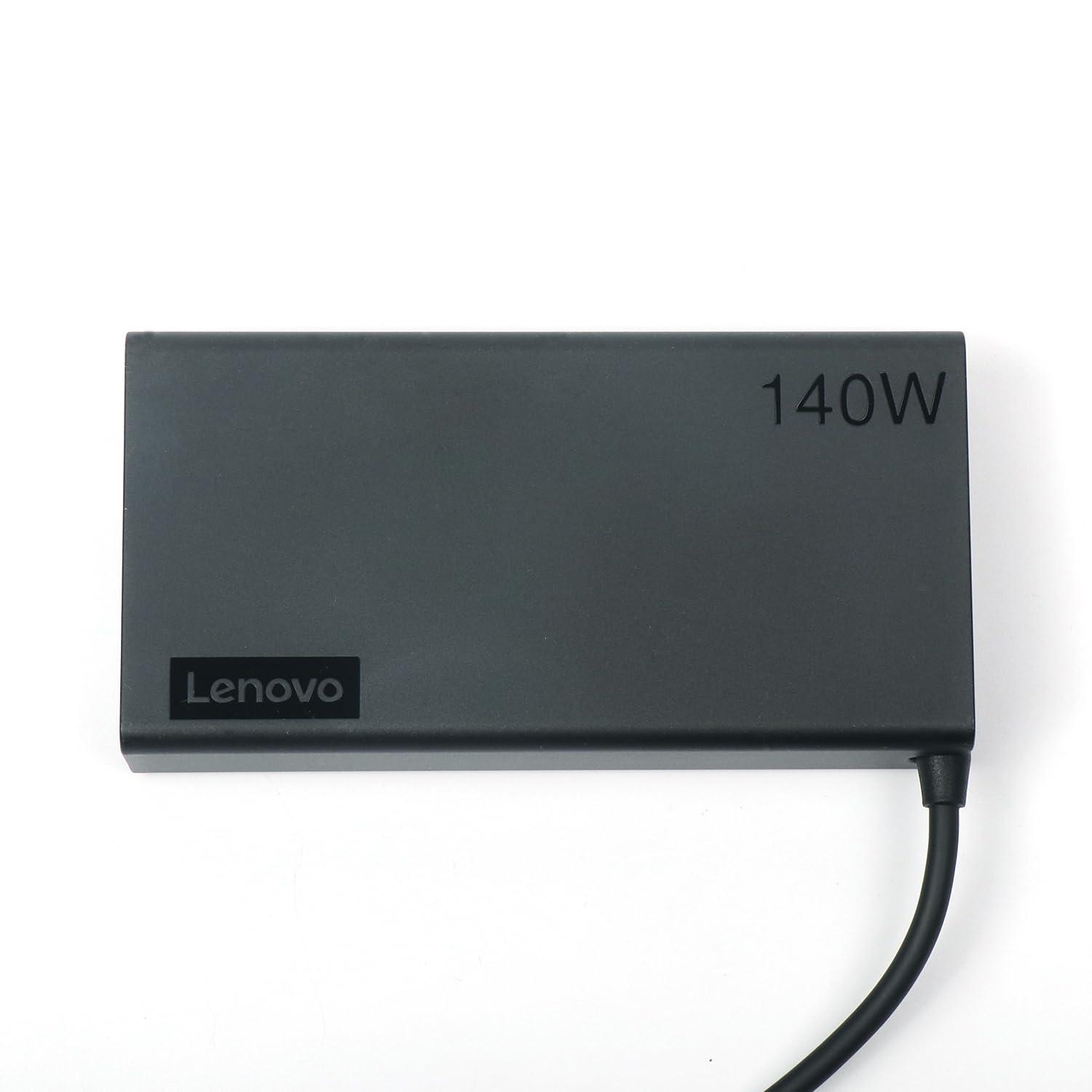 Lenovo Lenovo Legion Laptop Charger Slim 140W Watt USB Type C(USB-C) AC Power Adapter - IdeaPad Pro 5,Legion 9,Yoga Pro 7 Pro 9,Y9000P R9000P Y7000P R7000P, black, ADL140YDC3A
