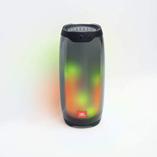 JBL JBL Pulse 4 Waterproof Portable Bluetooth Speaker with Light Show - Black (Renewed)