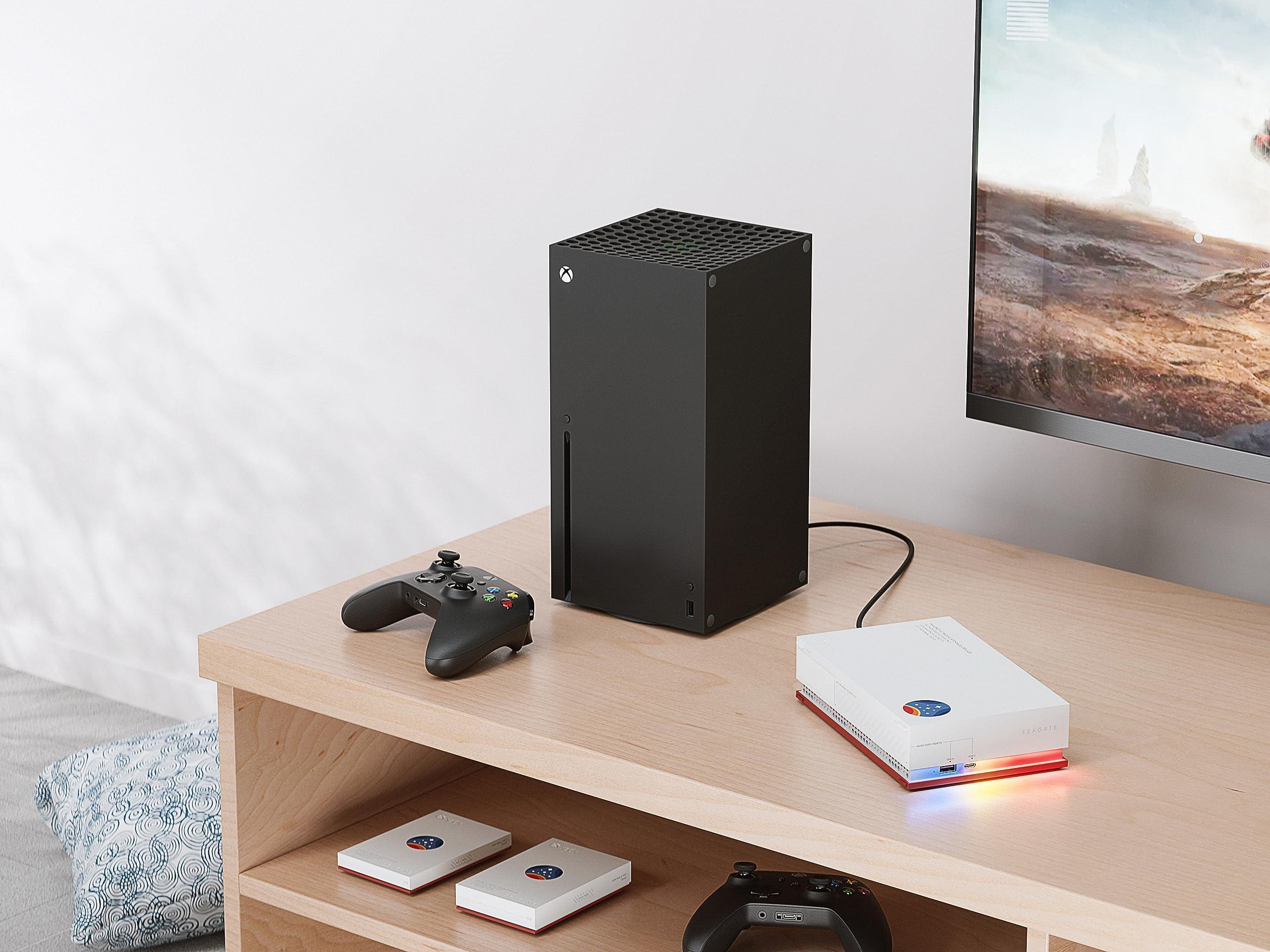 Seagate Seagate Starfield Special Edition Game Drive 5TB External Hard Drive HDD - USB 3.2 Gen 1, Custom RGB LED, 3 Year Rescue Services by Seagate (STMJ5000400)