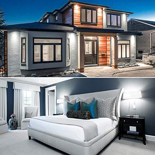 Maxlite MaxLite A19 LED Bulb, Enclosed Fixture Rated, 60W Equivalent, 800 Lumens, Dimmable, E26 Medium Base, 5000K Daylight, 4-Pack