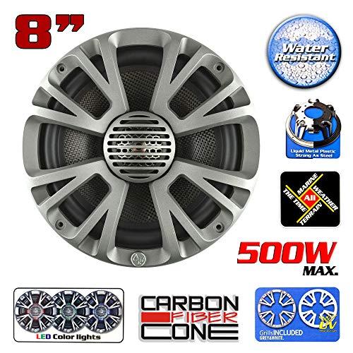 Audiopipe Audiopipe APMP Marine Speakers with LED Lights