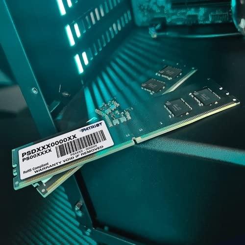 Patriot Memory Patriot Memory Signature DDR5 RAM 16GB (2X8GB) 5600MHz CL46 UDIMM Desktop Memory Kit - PSD532G5600K