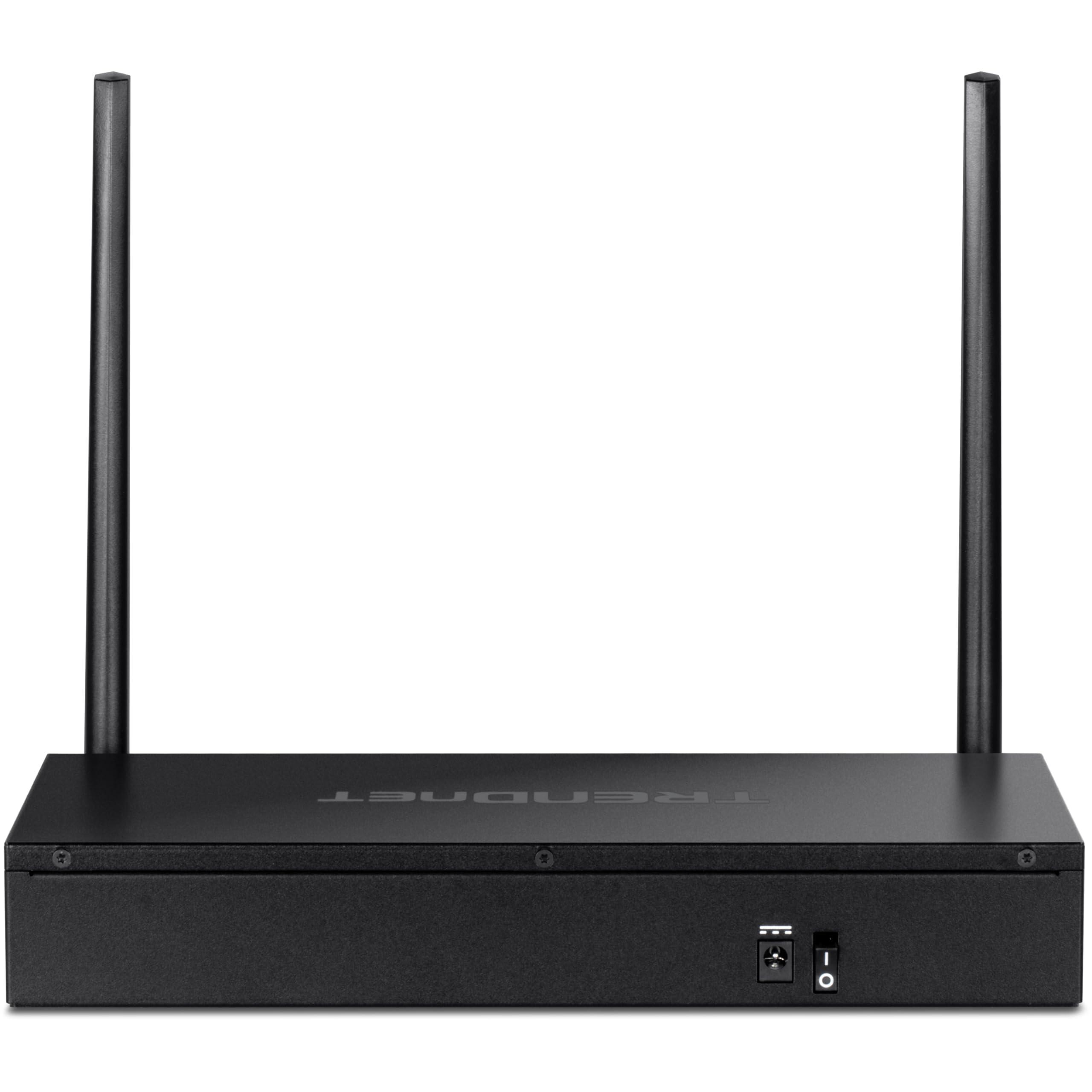 TRENDnet TRENDnet AX1800 Dual-Band WiFi 6 Gigabit Dual-WAN VPN Router, Small Business, Virtual Private Network, Inter-VLAN Routing, QoS, 2.5G Support, Pre-Encrypted Wireless, Black, TEW-929DRU (Pack of 1)