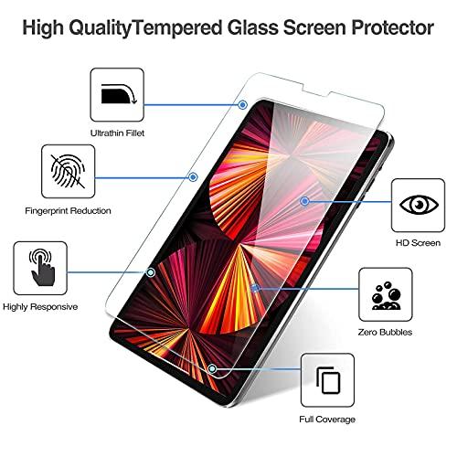 ProCase ProCase Screen Protector for iPad Pro 11 Inch Bundle with iPad Pro 11 Inch 2021 2020 2018 Rugged Heavy Case