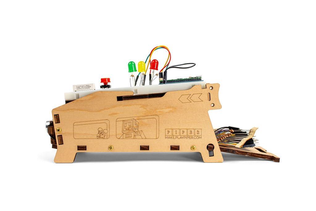 Piper Piper Make Base Station is The Base kit for All Piper Make Products, Includes Raspberry Pi Pico, breadboard, and Free Access to Piper Make Missions.