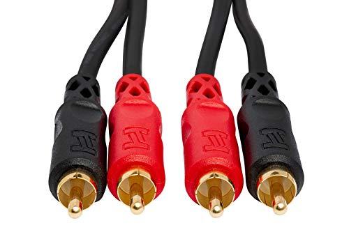 HOSA Hosa CRA-202AU Dual RCA to Same Stereo Interconnect, 6.6 feet