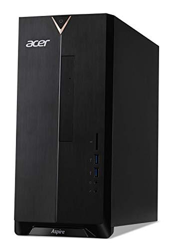 acer Acer Aspire TC-390-UA91 Desktop, AMD Ryzen 3 3200G Quad-Core Processor, AMD Radeon Vega 8 Graphics, 8GB DDR4, 512GB NVMe M.2 SSD, 8X DVD, Wi-Fi 5, Windows 10 Home