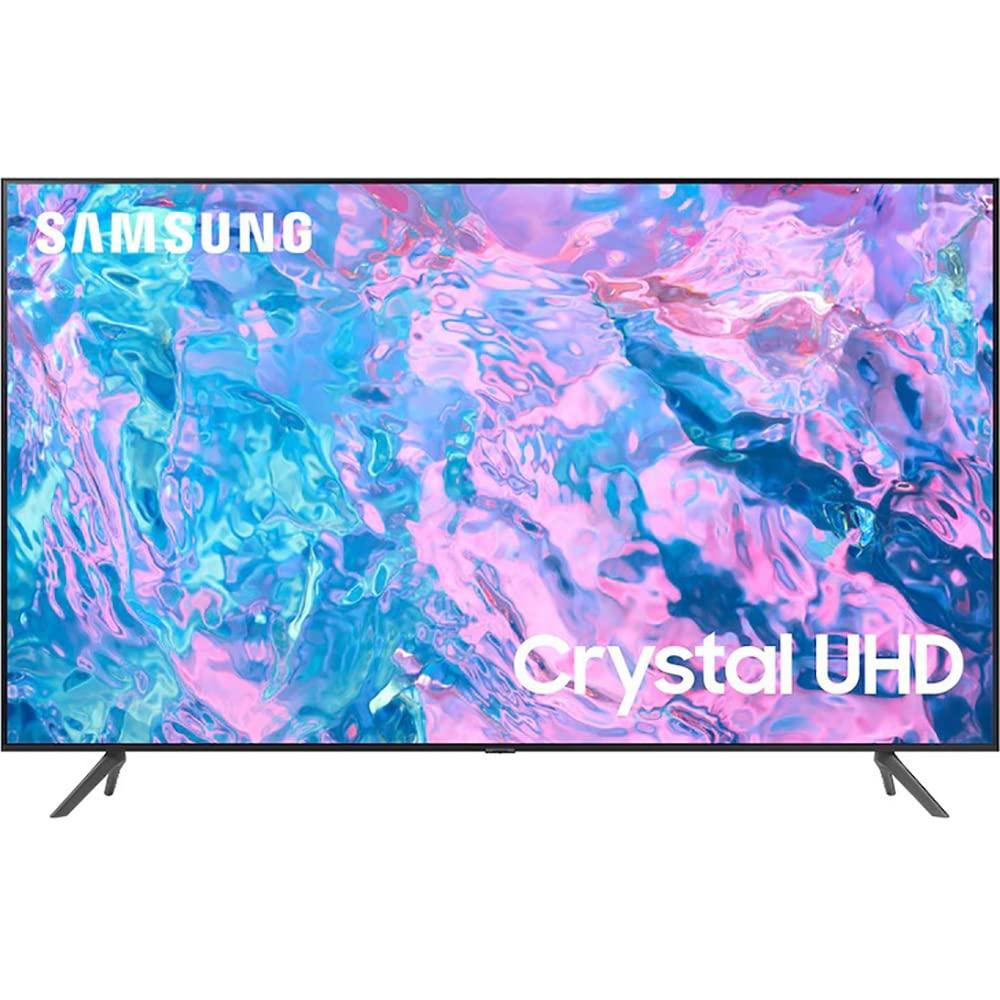 SAMSUNG SAMSUNG UN55CU7000 55 inch Crystal UHD 4K Smart TV Bundle with Deco Gear 2X 4K HDMI 2.0 Cable w/Copper Conductors & CPS Exclusive 26 Month Protection Pack (BEACH-CPS-261000)